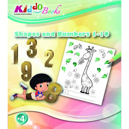 Formák és színek foglalkoztató füzet Kiddo Books